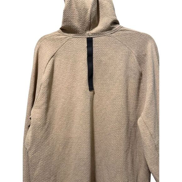 Lululemon Men's XL Brown Pullover Hoodie Textured Fabric Casual - Picture 3 of 4